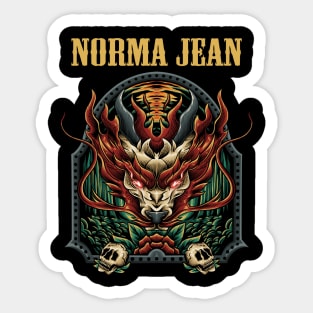 NORMA JEAN BAND Sticker